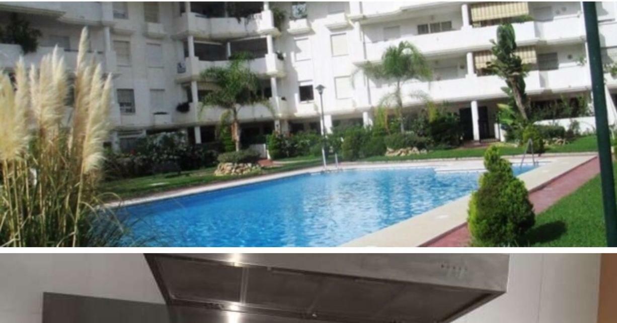 Carihuela Beach Pool Garage Wifi Torremolinos Buitenkant foto
